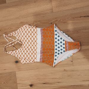 One piece bathing suit